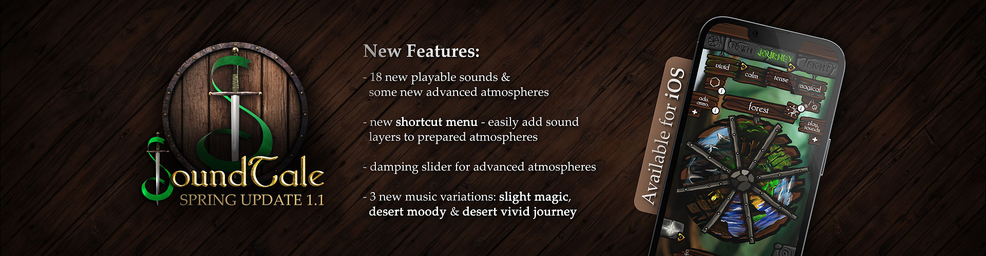New SoundTale Patch available. More Music, more Sounds, more options!